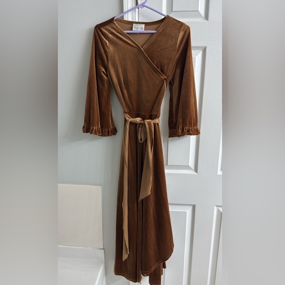 Dainty Jewells Velvet Maxi Dress